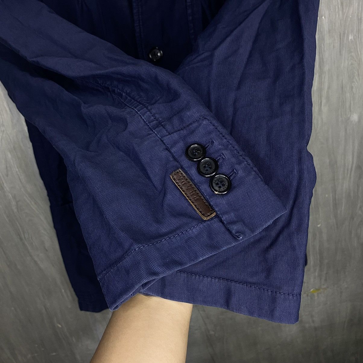 Prada Prada French Indigo Chore Coat Work Jacket Size US L / EU 52-54 / 3 - 3 Thumbnail