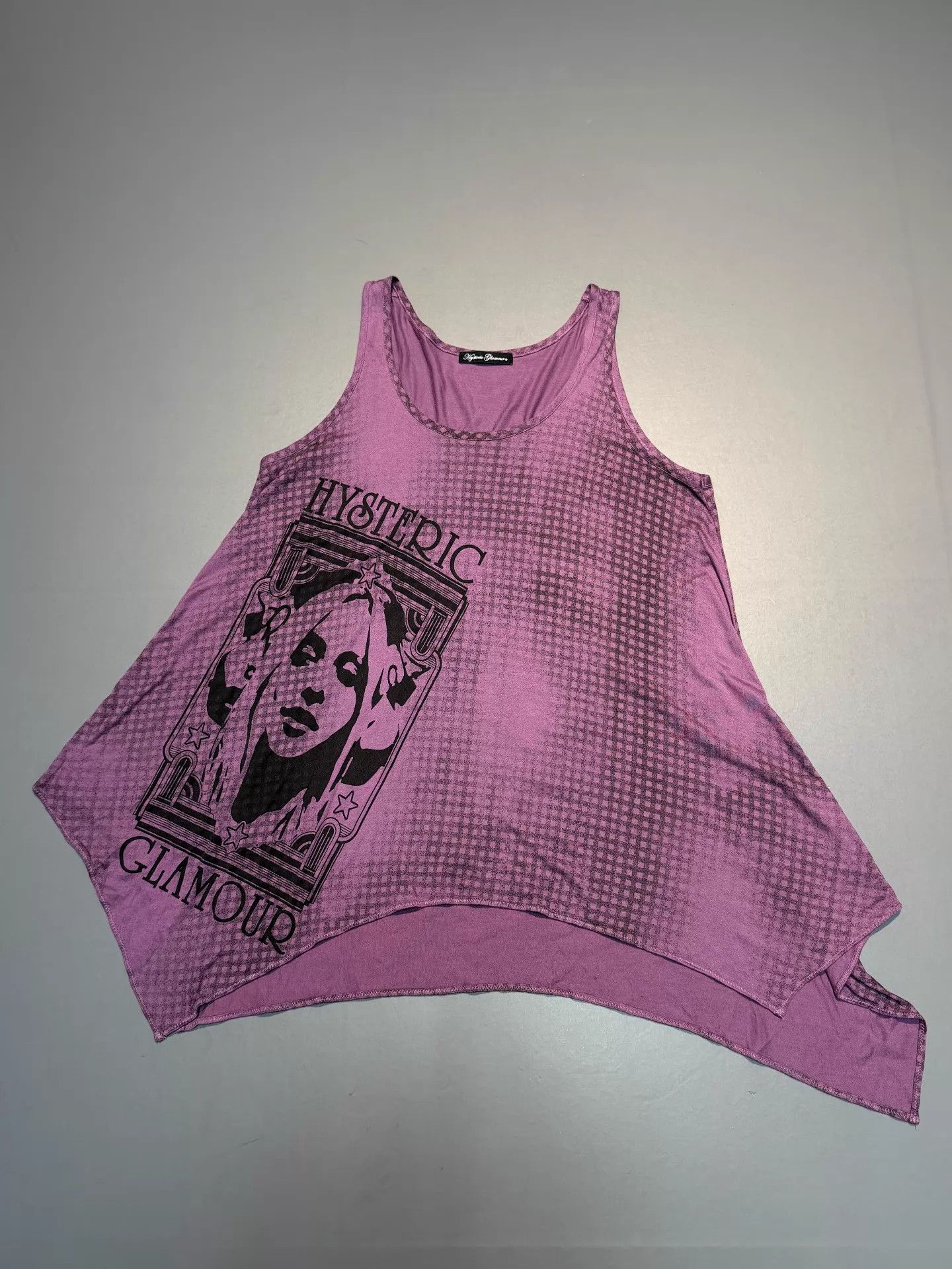 Hysteric Glamour Hysteric Glamour Irregular Hem Lavender Tank Top Size ONE SIZE - 6 Thumbnail
