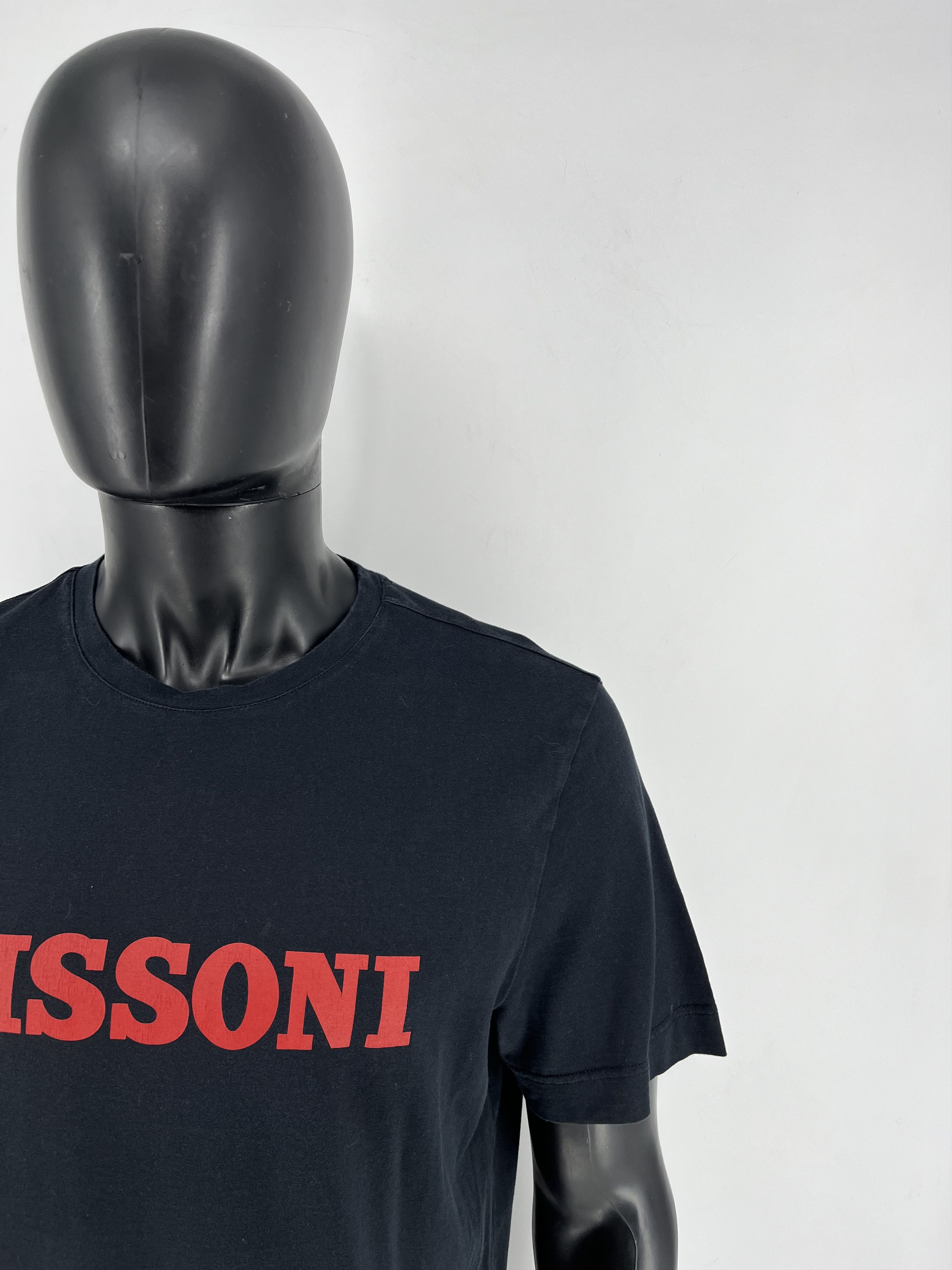 Missoni × Vintage Vintage Missoni Spellout Logo Tshirt Size N Size US M / EU 48-50 / 2 - 9 Thumbnail