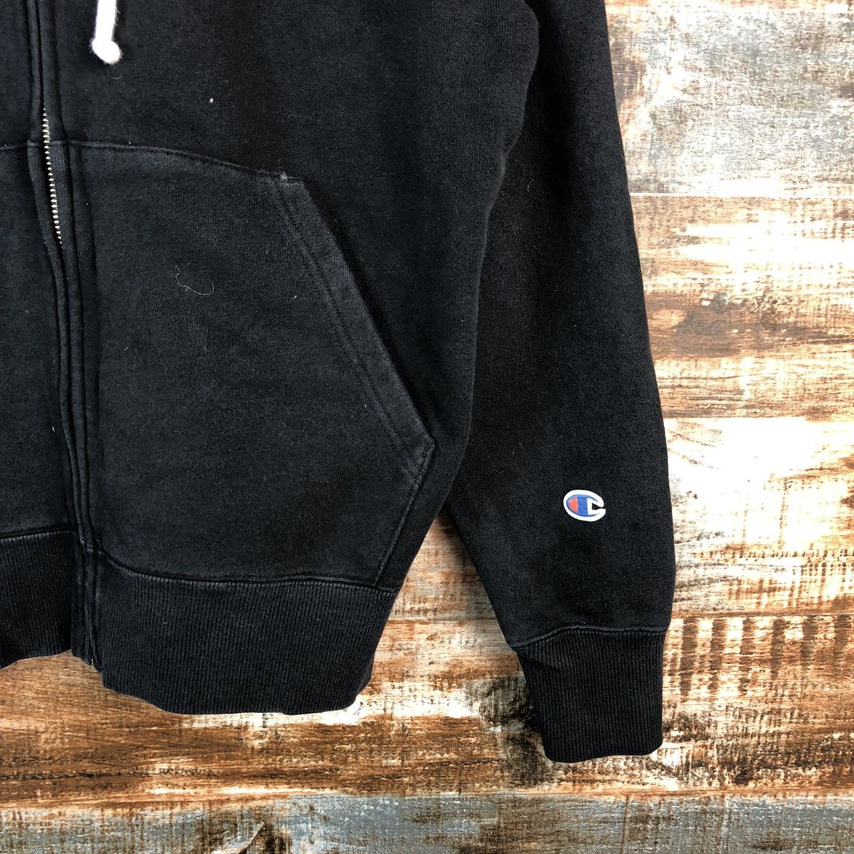 Champion Champion Black sweater Hoodie #A2481 Size US S / EU 44-46 / 1 - 8 Thumbnail