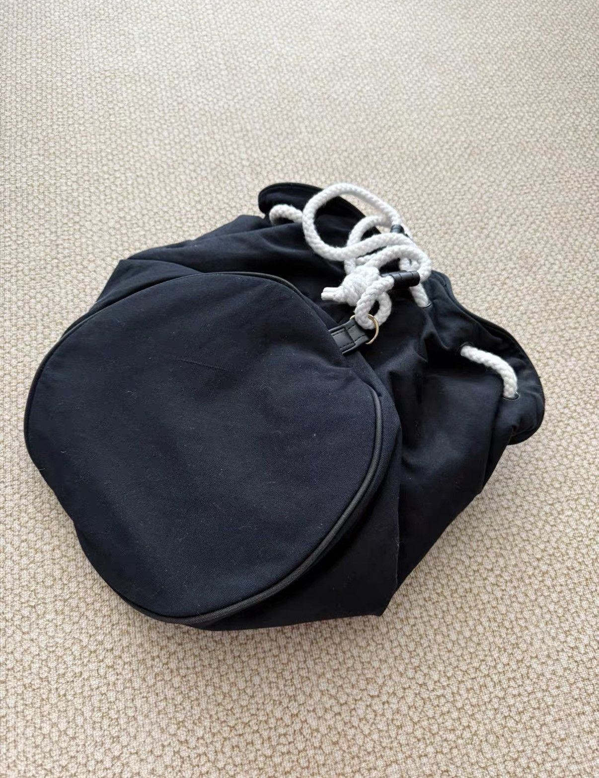 Chanel Chanel Vintage Canvas Beach Bucket Backpack J36 Size ONE SIZE - 3 Thumbnail