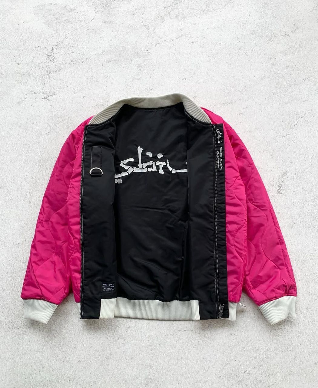 Vans Vans x Sabotage Skeleton Varsity Jacket Size US XS / EU 42 / 0 - 4 Thumbnail