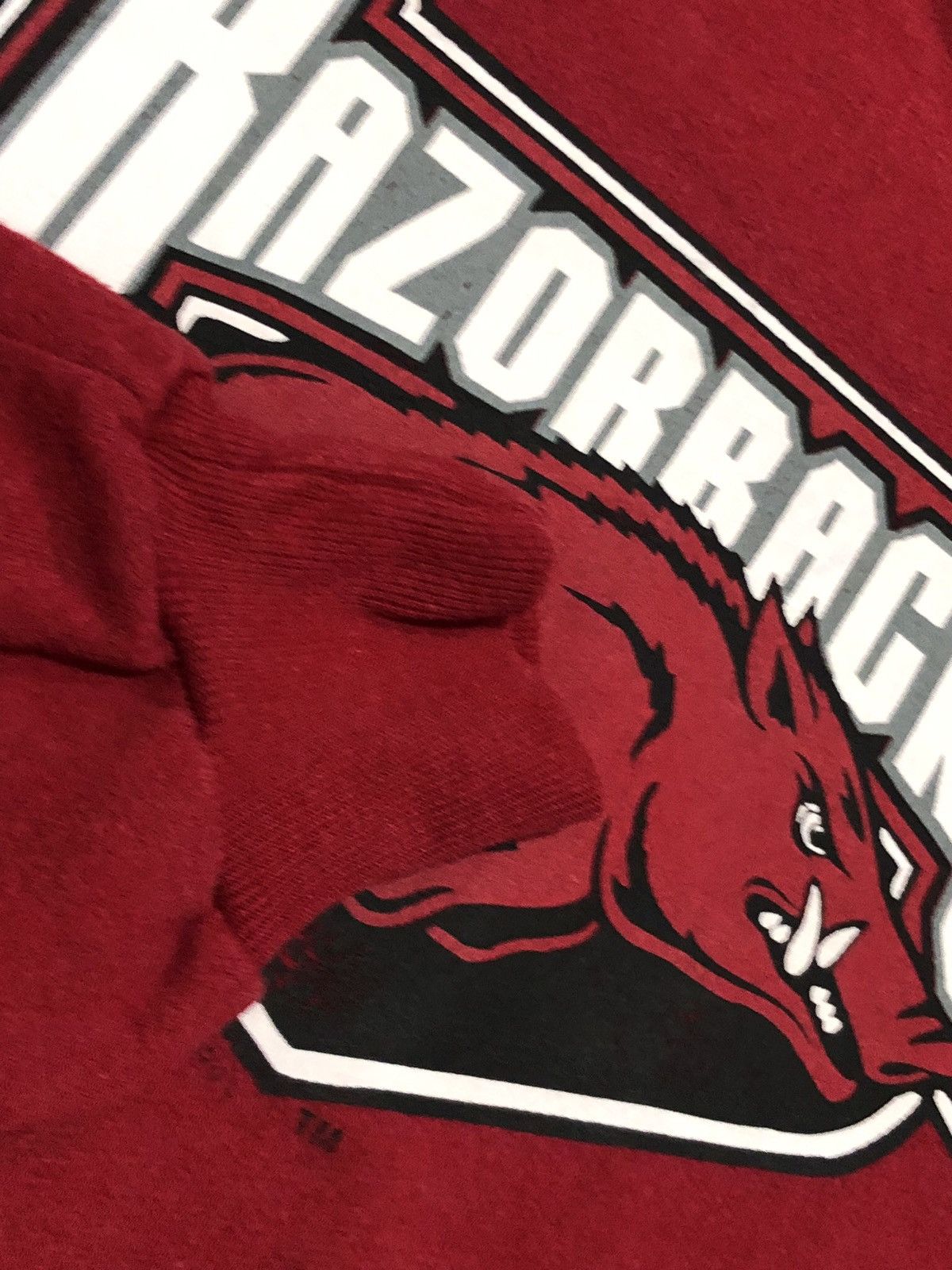 Jerzees × NCAA × Vintage Y2K Arkansas Razorbacks Hoodie Size US M / EU 48-50 / 2 - 3 Thumbnail