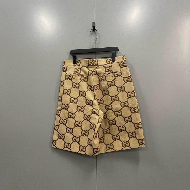 Gucci Gucci Brown GG full-printed shorts 2502-Nextarrow Size US 36 / EU 52 - 2 Thumbnail