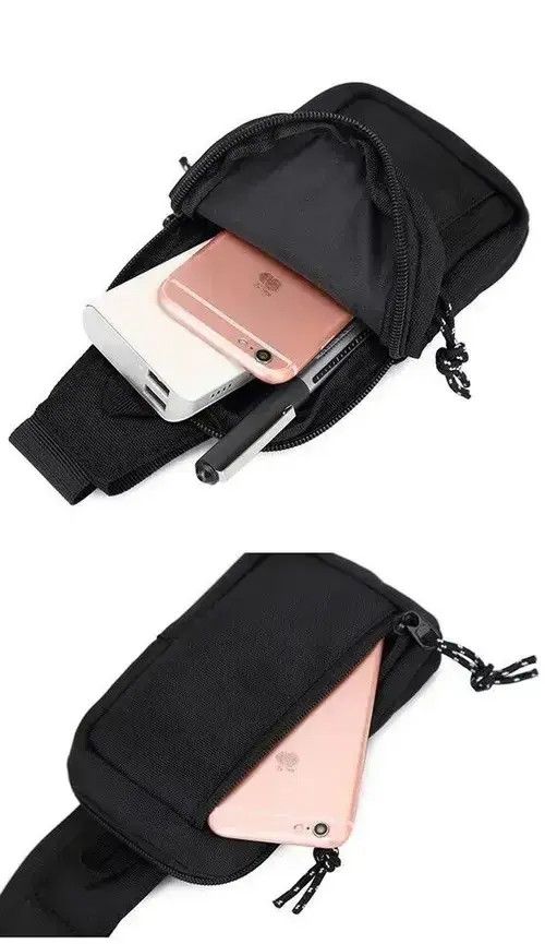 Other Black Shoulder Carry Side Bag Zip Satchel Pack Tactical Size ONE SIZE - 2 Thumbnail