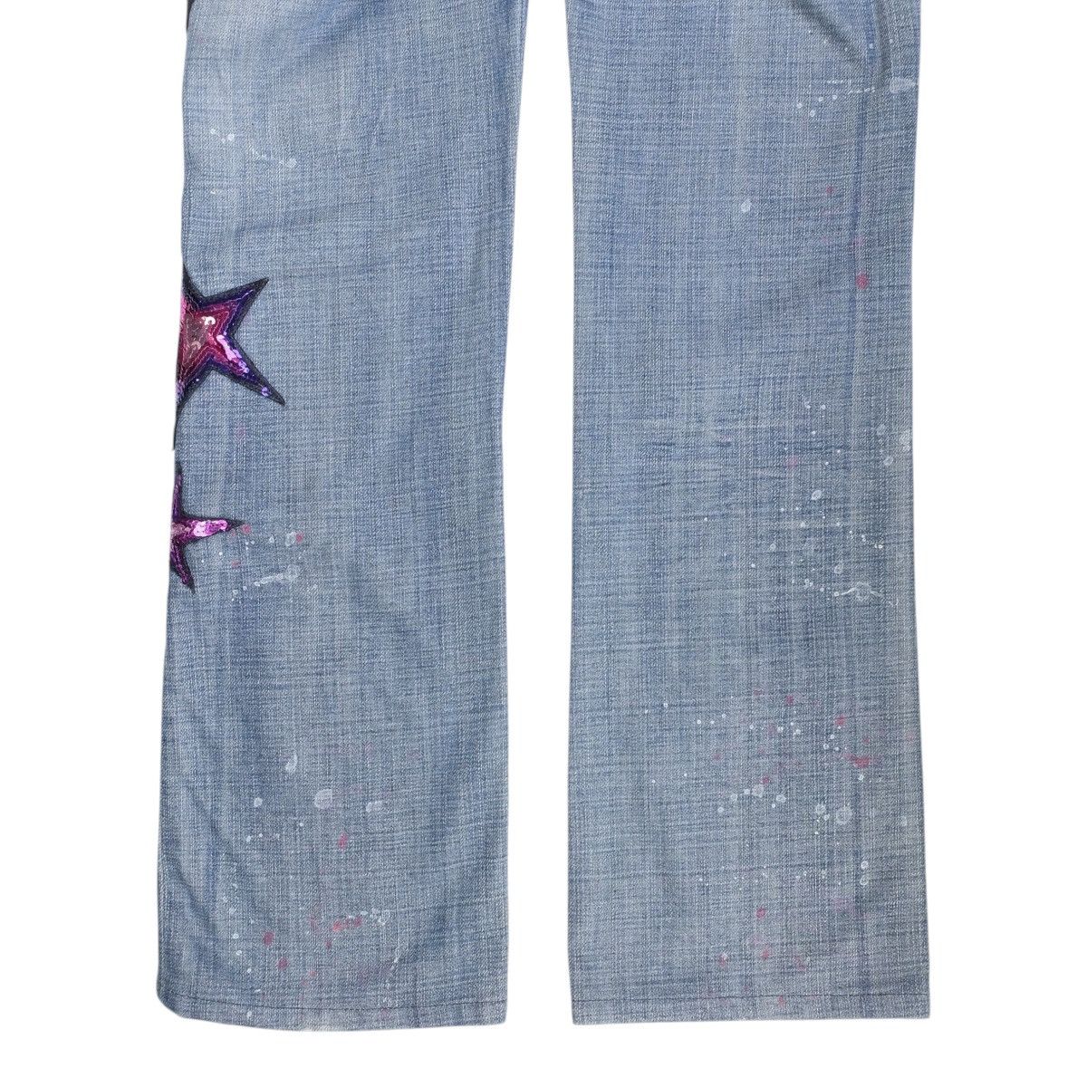 Miss Sixty Miss Sixty SS04 Lightning Bolt Jeans Size 27" / US 4 / IT 40 - 8 Thumbnail