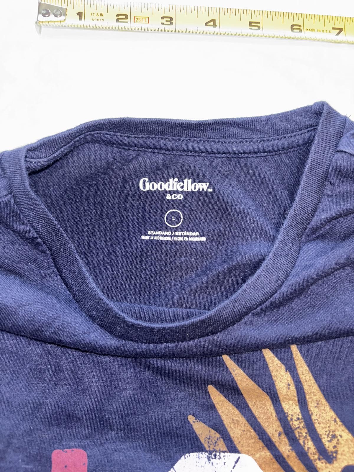 Designer Vintage Goodfellow & Co USA Eagle Graphic T-shirt Size US L / EU 52-54 / 3 - 3 Thumbnail