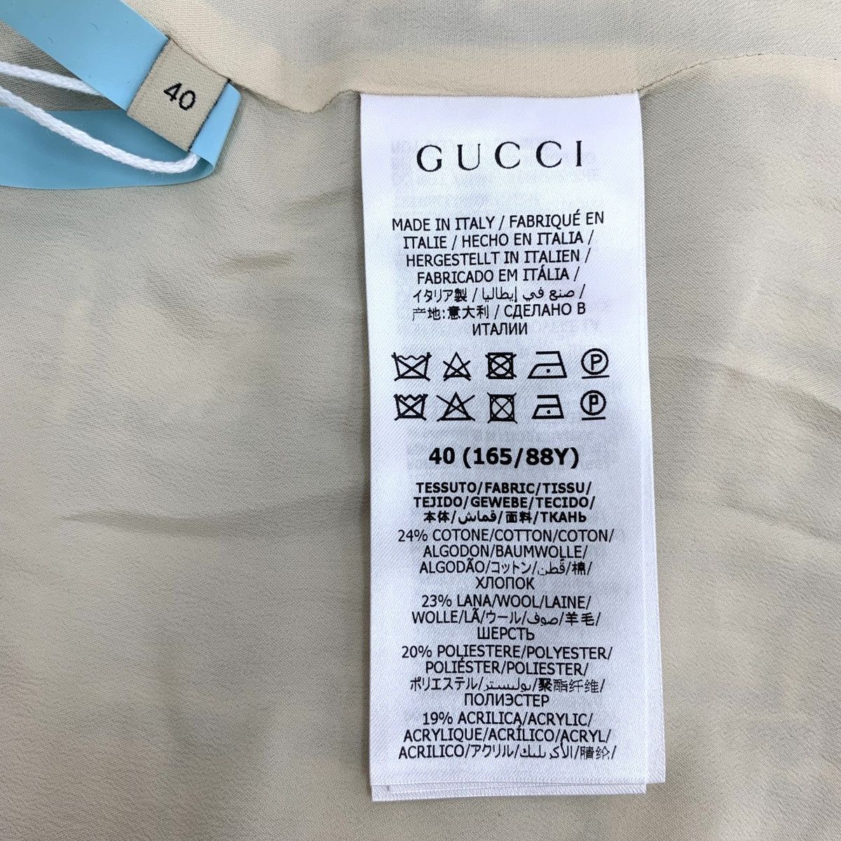 Gucci Gucci Plaid Woven Tweed Lapel Short Sleeve Dress K26WX Size M / US 6-8 / IT 42-44 - 8 Thumbnail