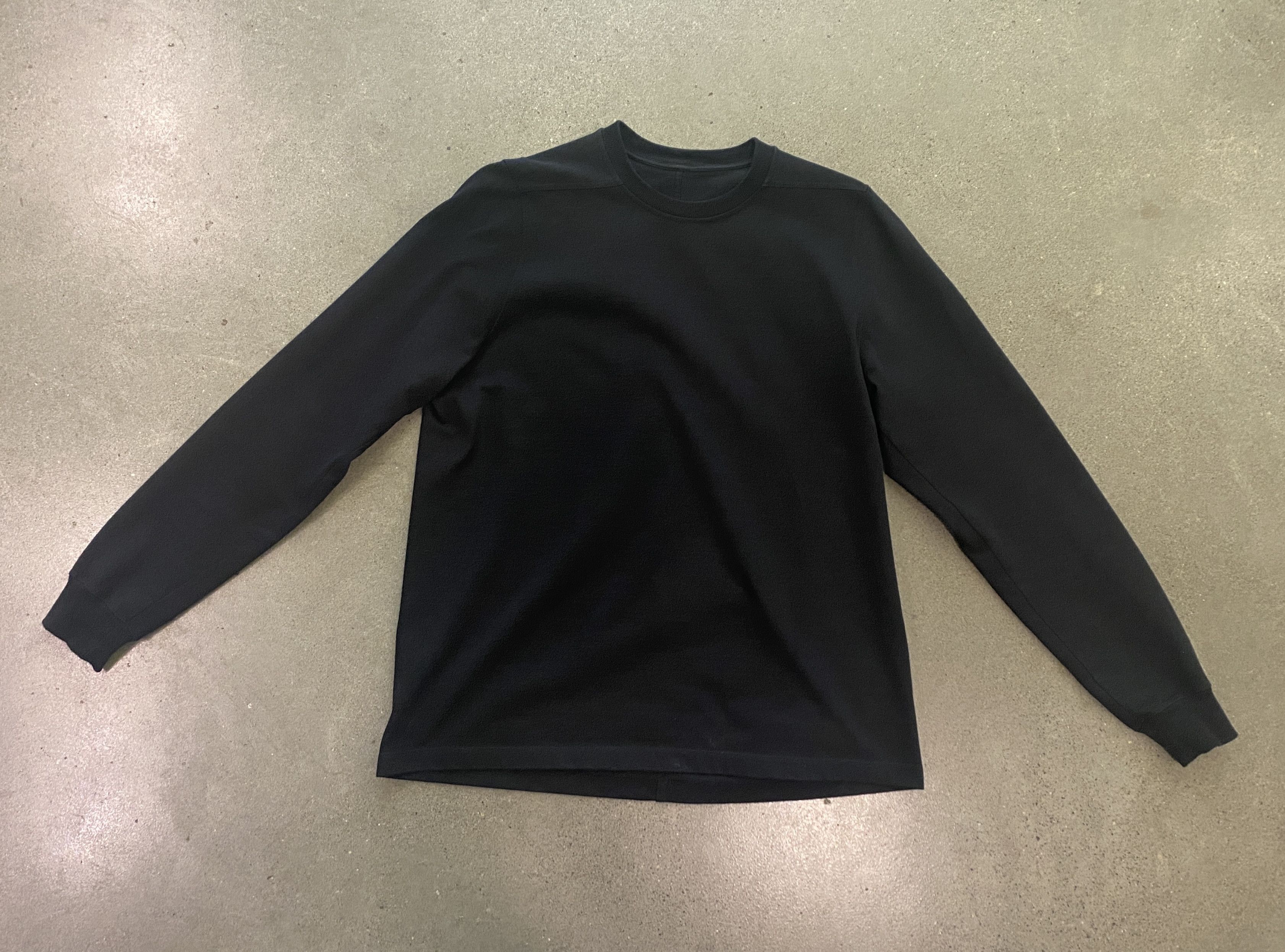Rick Owens Rick Ownes Black Sweatshirt Size US S / EU 44-46 / 1 - 2 Thumbnail