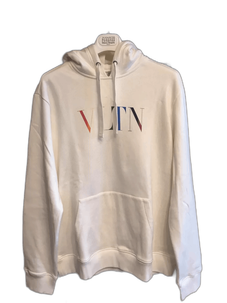 Valentino Valentino Colorful Lettered Hooded Sweatshirt Size US L / EU 52-54 / 3 - 1 Thumbnail