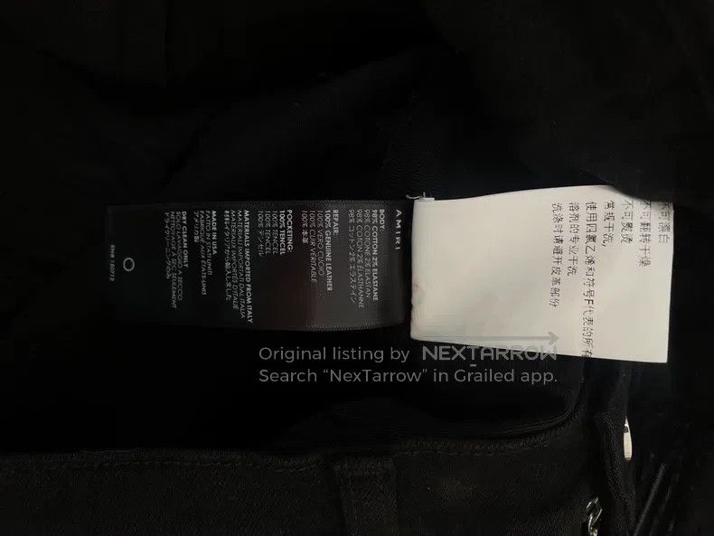 Amiri Amiri Size 30 Black patchwork jeans Size US 30 / EU 46 - 5 Thumbnail