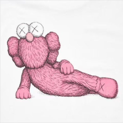 Japanese Brand Uniqlo X KAWS T-Shirt TEE Size US XL / EU 56 / 4 - 5 Thumbnail