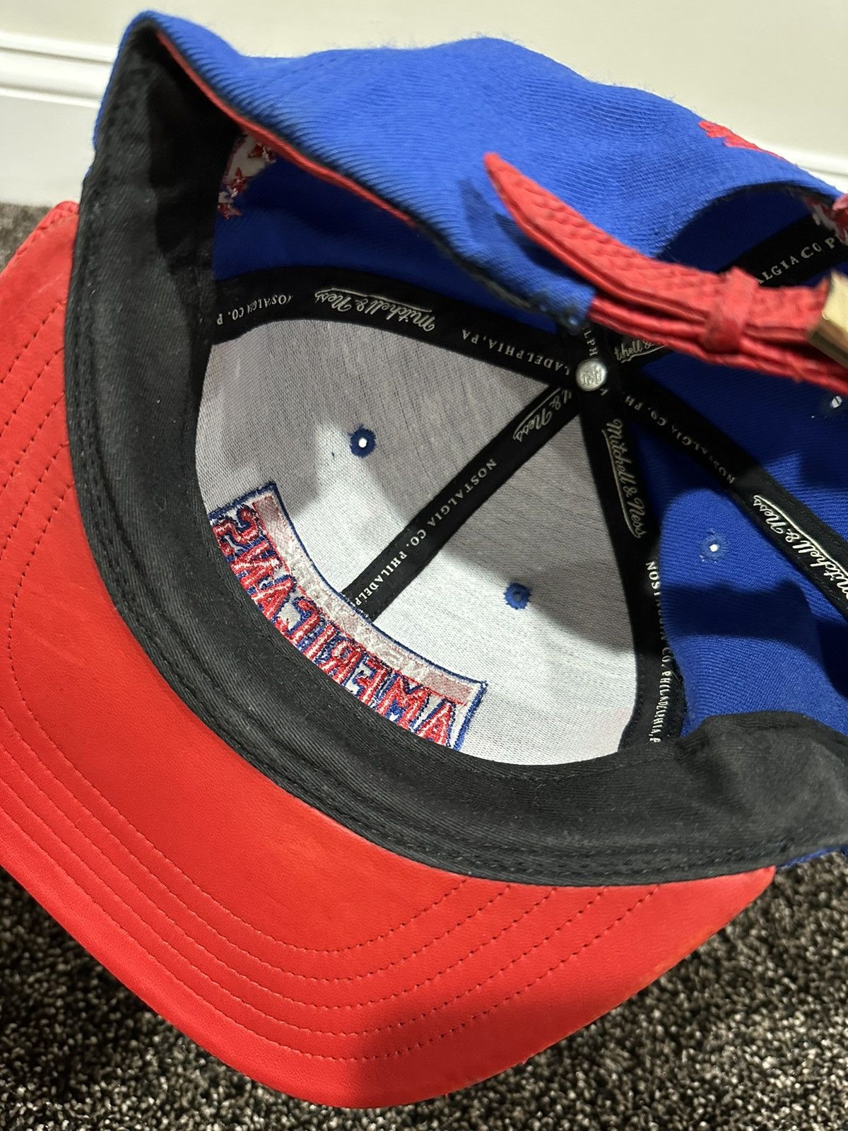 Just Don Just Don x Mitchell & Ness NHL New York Americans Hat Size ONE SIZE - 8 Thumbnail