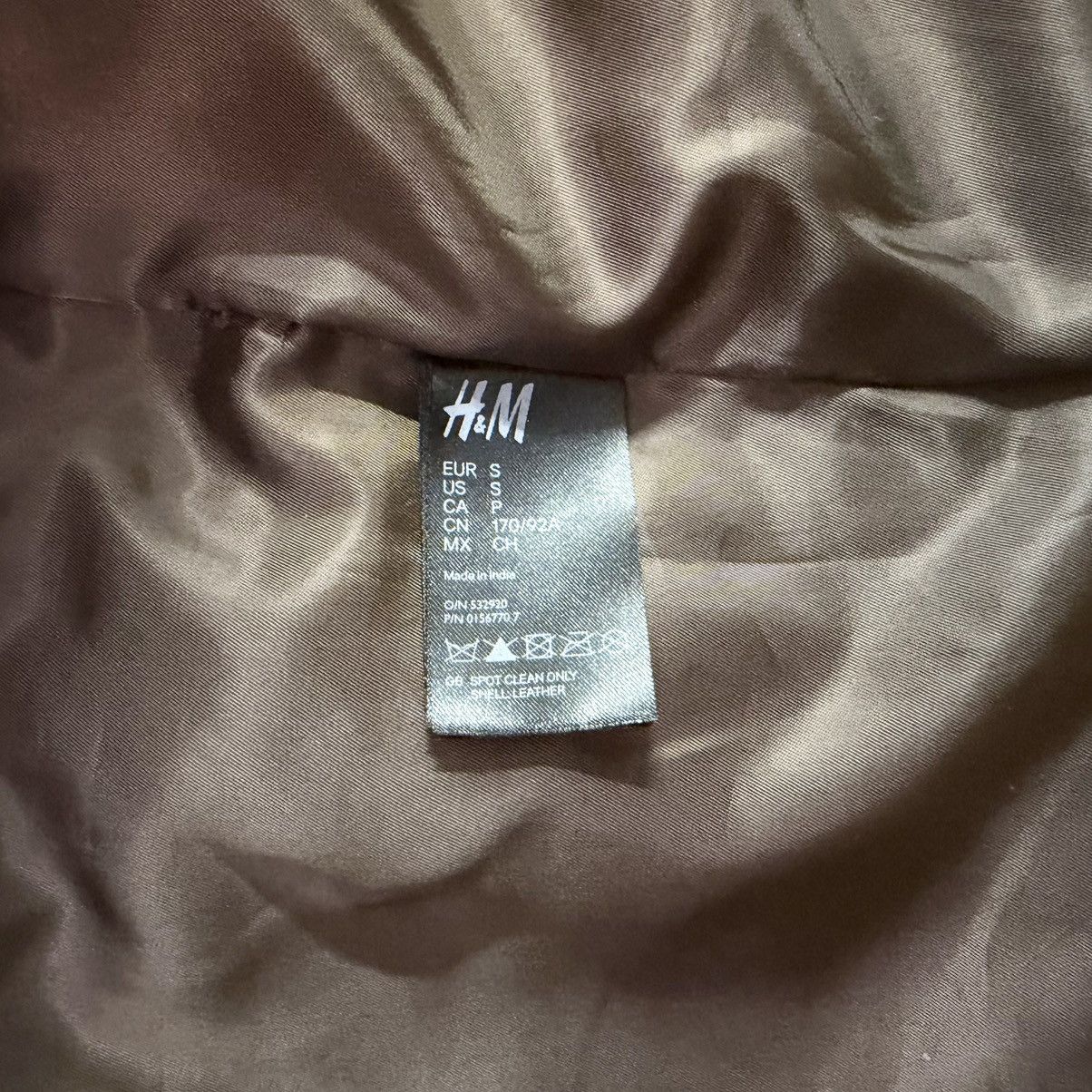 Maison Margiela Maison Martin Margiela x H&M 2012 F/W Belt Leather Jacket Size US S / EU 44-46 / 1 - 3 Thumbnail