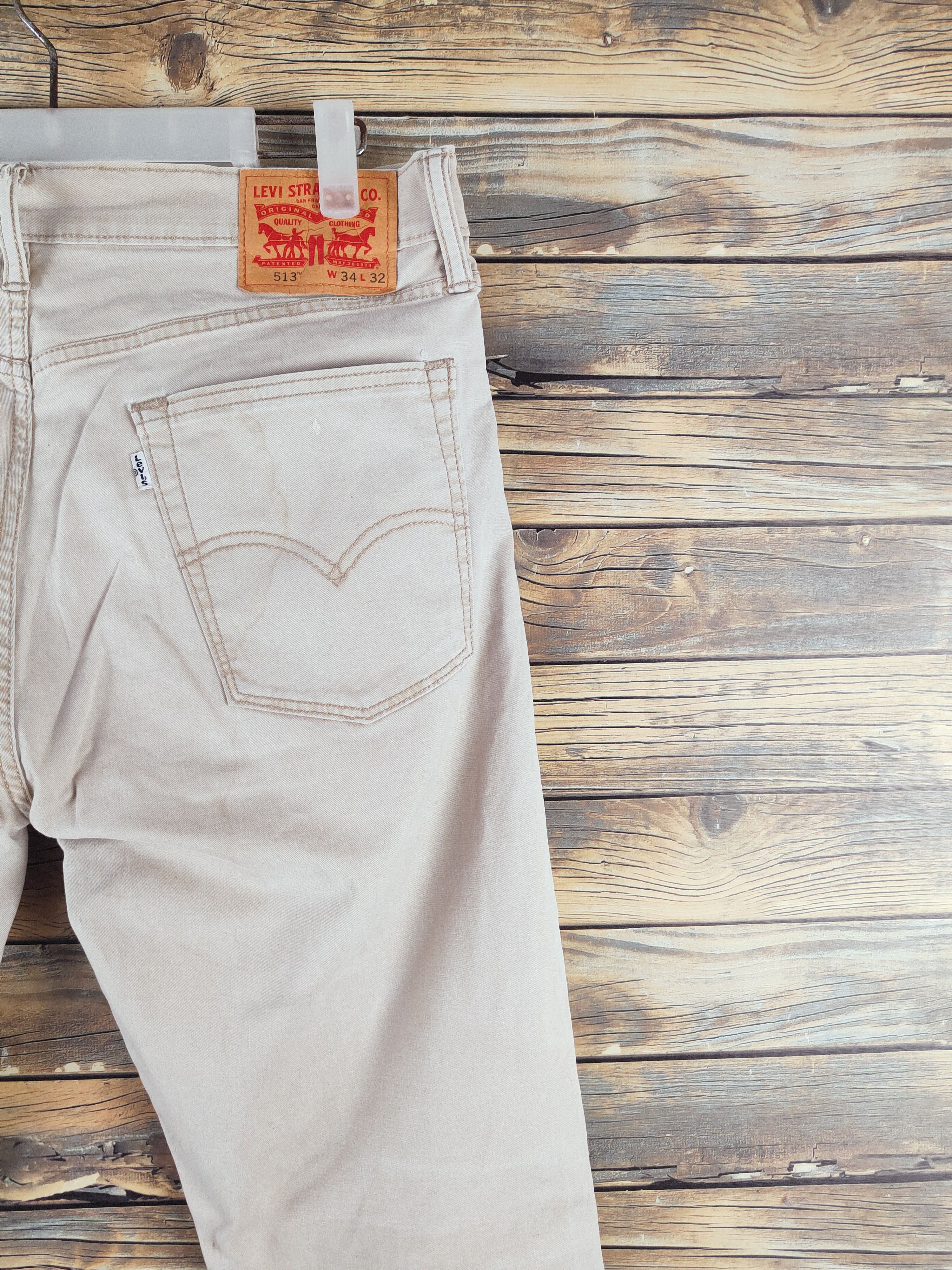 Levi's Levi's Beige Multipocket Casual Pants #S2805 Size US 34 / EU 50 - 11 Thumbnail