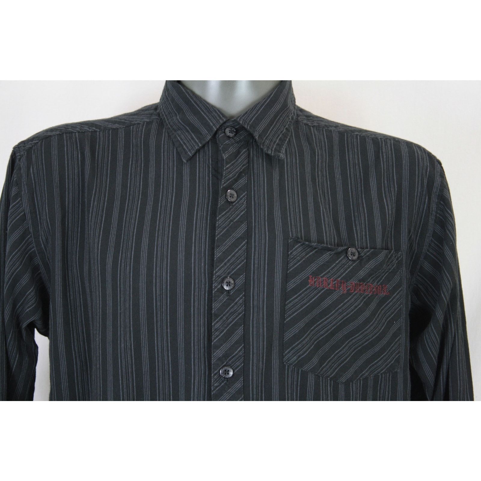 Harley Davidson × Vintage Vintage Harley Davidson Button Up Shirt Mens L Size US L / EU 52-54 / 3 - 4 Thumbnail