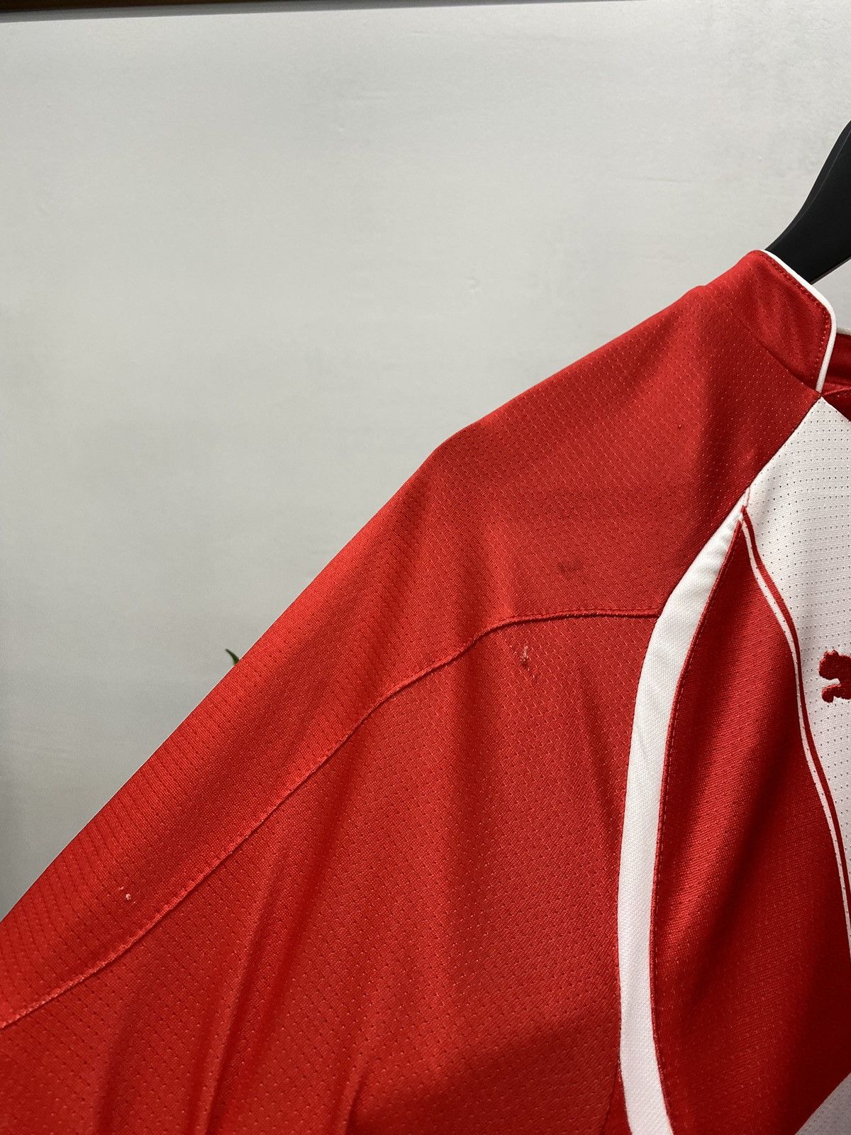 Puma × Vintage Olympiacos Piraeus 2010 2011 #38 Home Kit Jersey Champions M Size US M / EU 48-50 / 2 - 12 Thumbnail