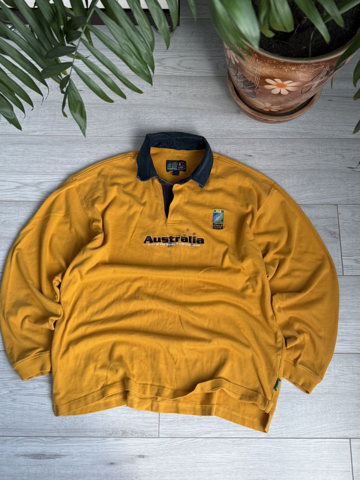 Man Made In Australia Vintage Australia Rugby shirt 2003 Size US L / EU 52-54 / 3 - 2 Thumbnail