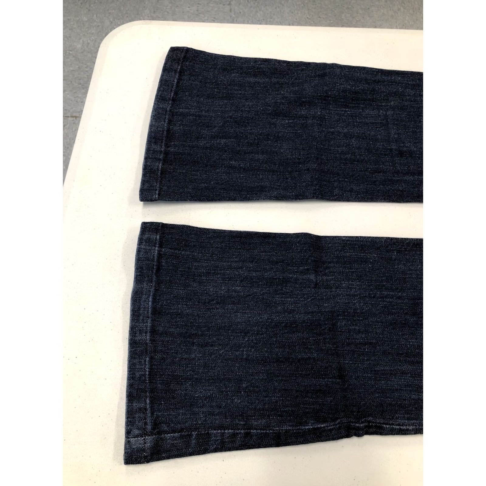 Vintage VIGOSS Jeans Nolita ii Fit & Flare 30x29 Womens Cotton Dark Blue FlairLadies Size 29" - 5 Thumbnail
