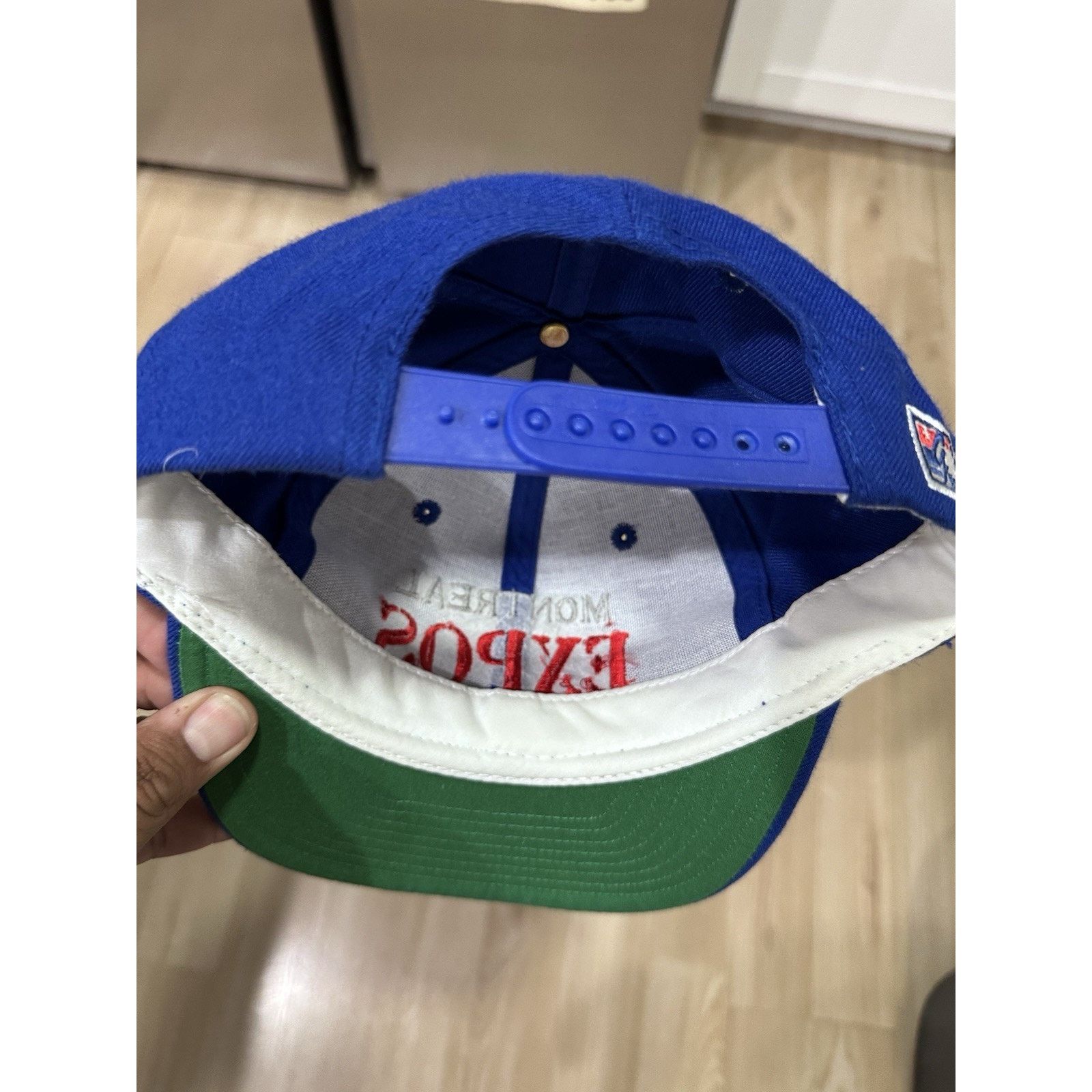 The Game Vintage Montreal Expos SnapBack Hat MLB Baseball Wool Size ONE SIZE - 7 Thumbnail