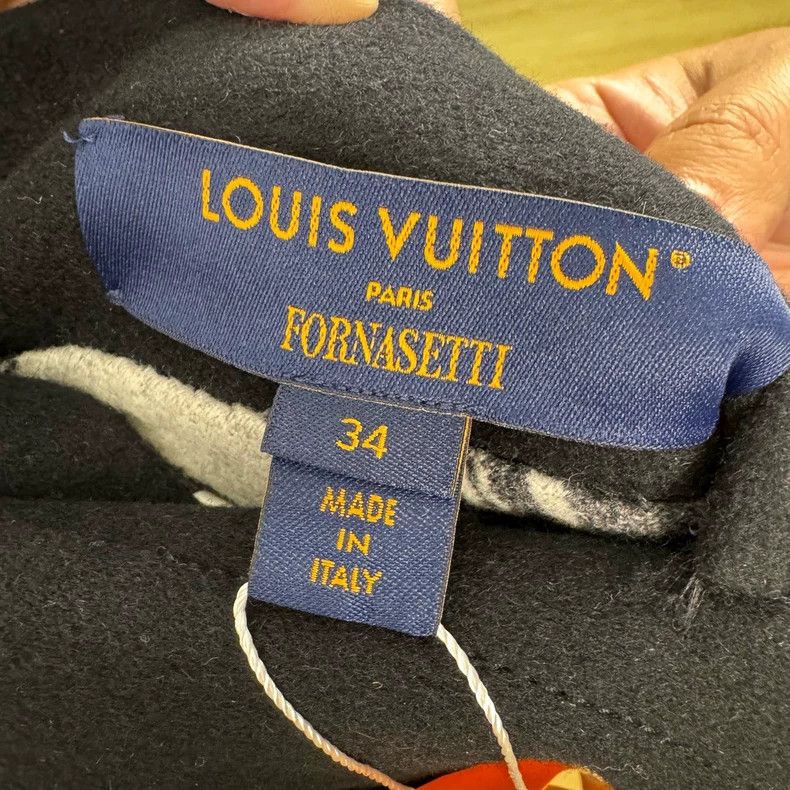 Louis Vuitton Louis Vuitton Architectural double-sided presbyopic coat Size XXS / US 00 / IT 34 - 6 Thumbnail