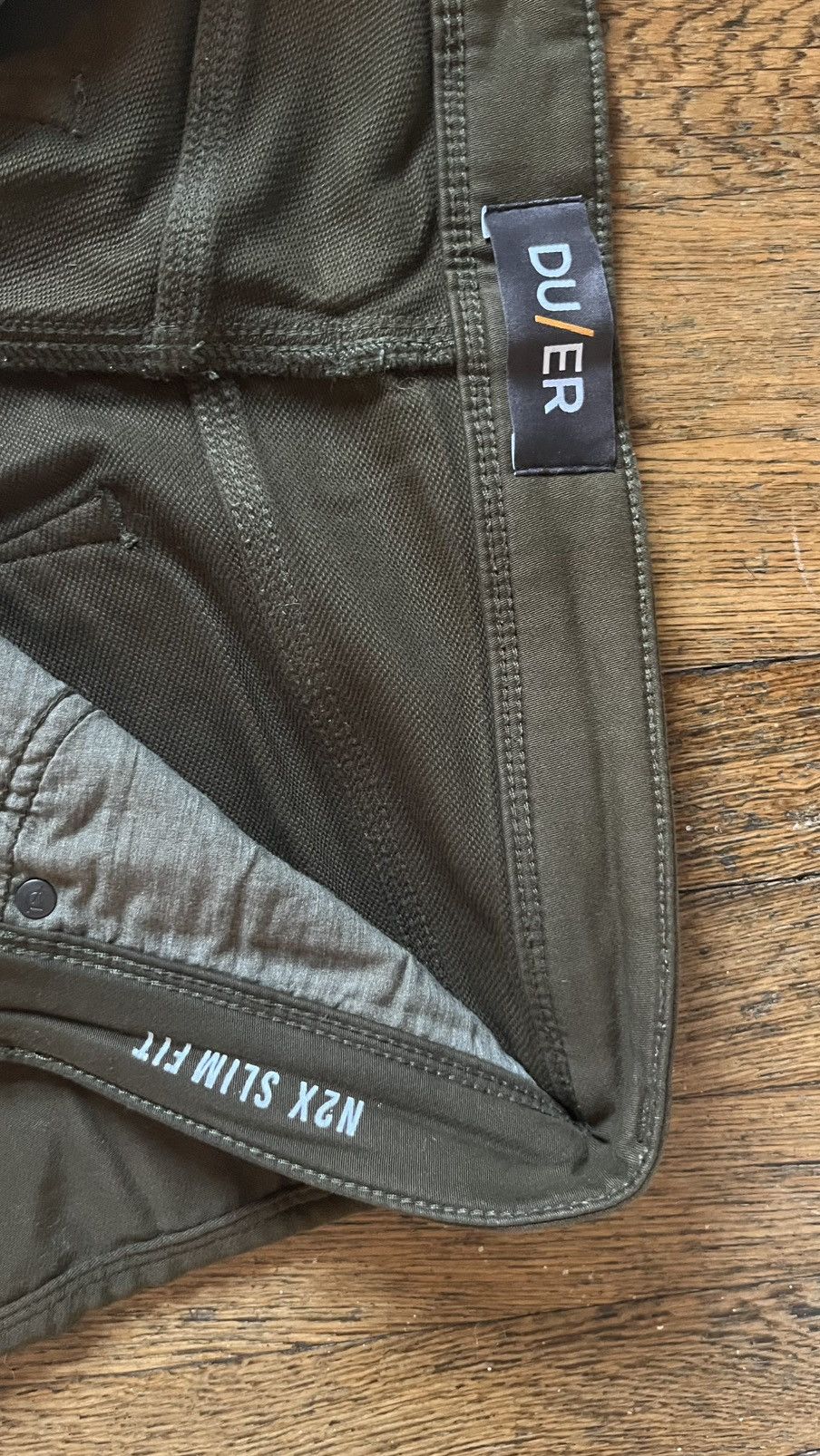 DUER Duer (Du/er) Slim Fit Flat front Shorts Size US 32 / EU 48 - 3 Thumbnail