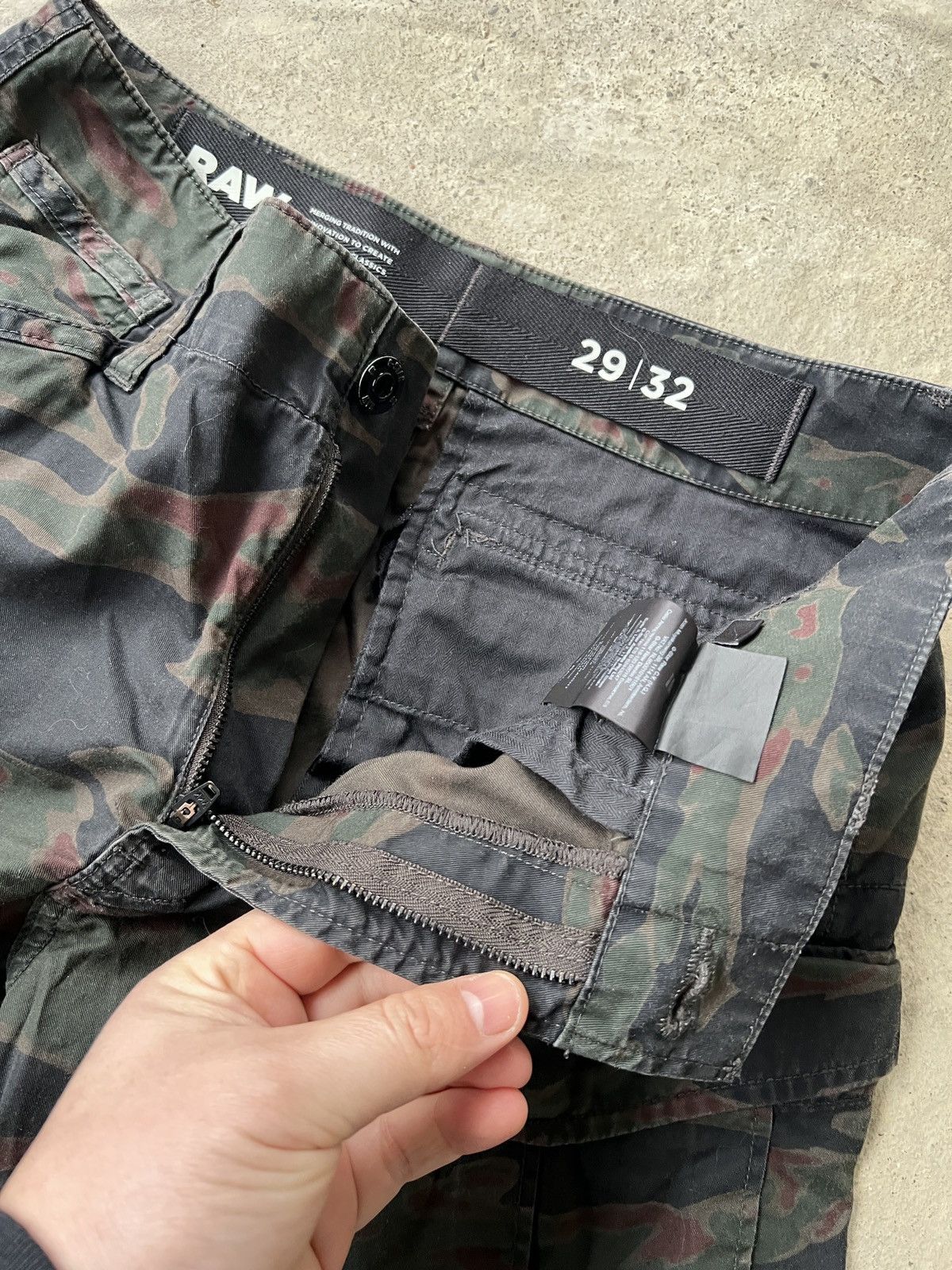 G-Star G-Star Raw Cargo pants Size US 29 - 4 Thumbnail