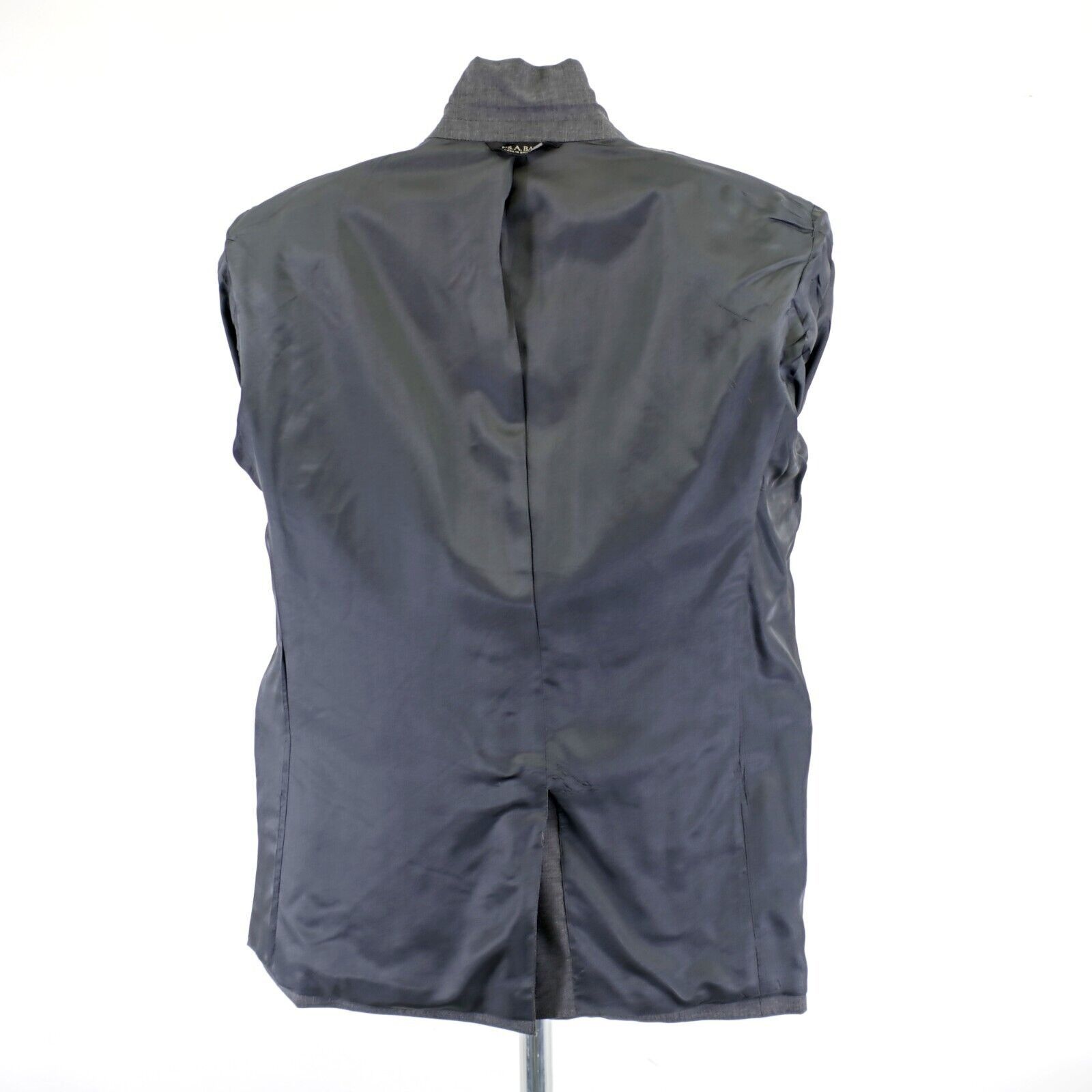 Jos. A. Bank Jos A Bank Wool Gray 40R 2 Button Suit Jacket / Blazer Size 40R - 12 Thumbnail