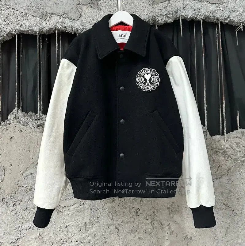 AMI AMI Color-blocked Winter Jacket for Men . Size US M / EU 48-50 / 2 - 1 Thumbnail
