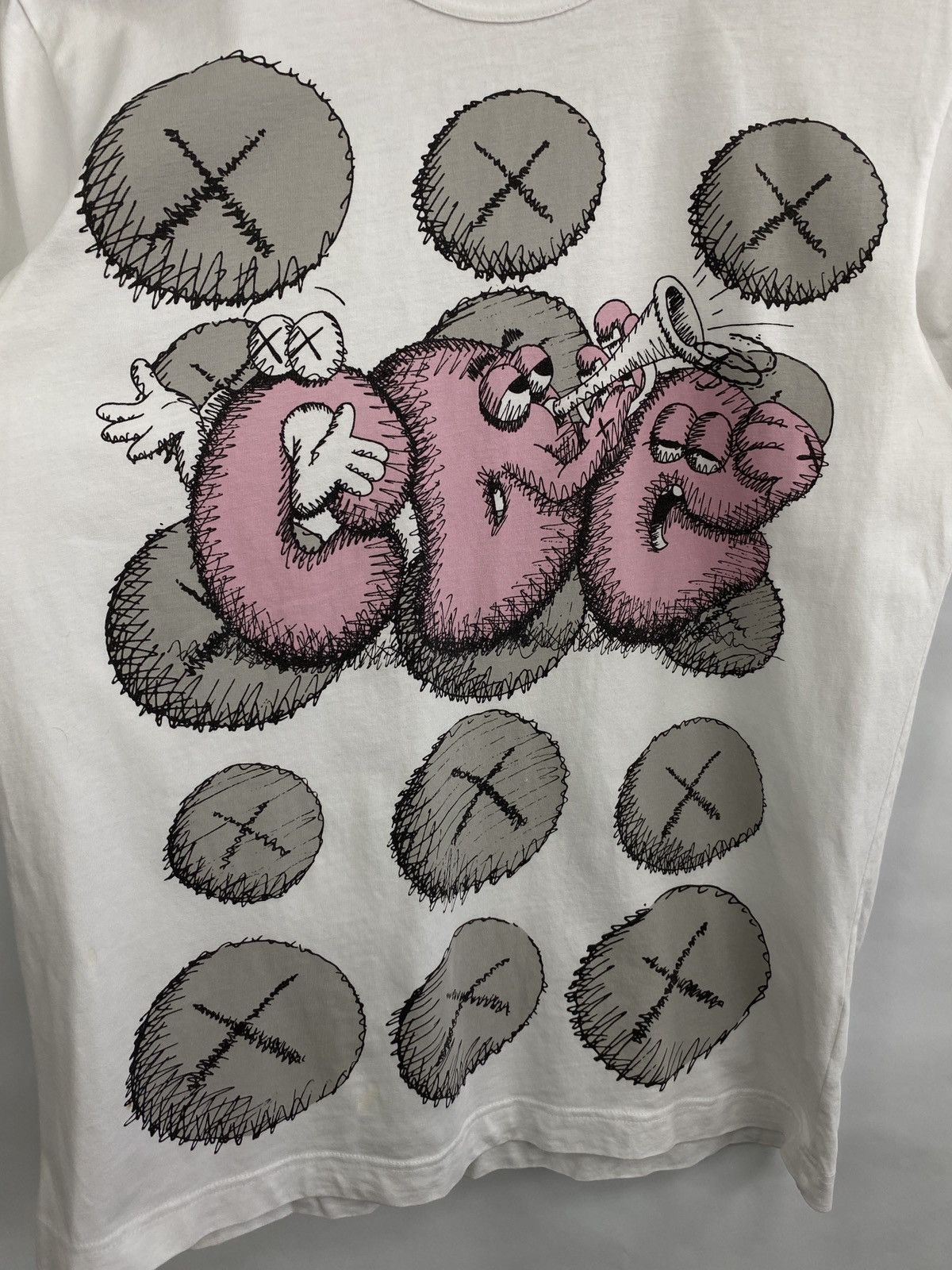 Comme des Garcons Comme Des Garcons Kaws T-Shirt Y2K Rare Retro Hype Size US M / EU 48-50 / 2 - 4 Thumbnail