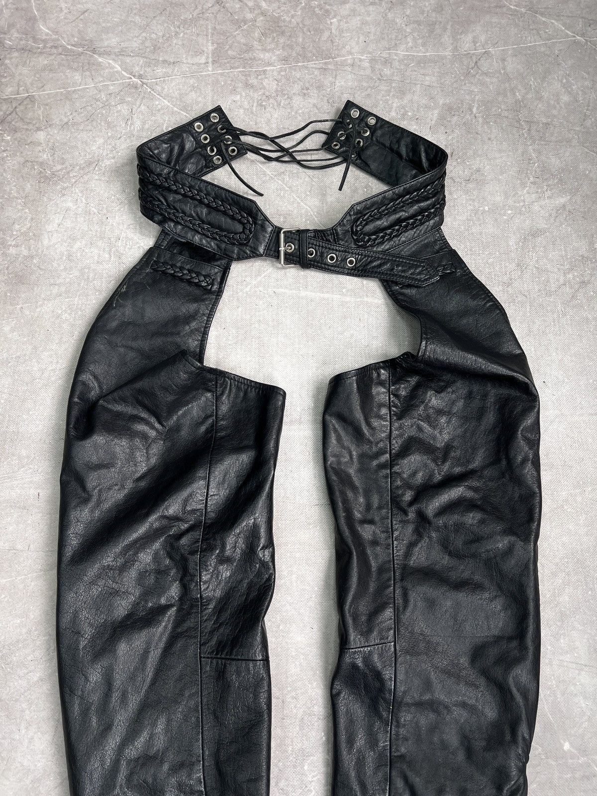 Harley Davidson Leather Moto Harley Davidson y2k Comme des garçons style Size US 32 / EU 48 - 5 Thumbnail