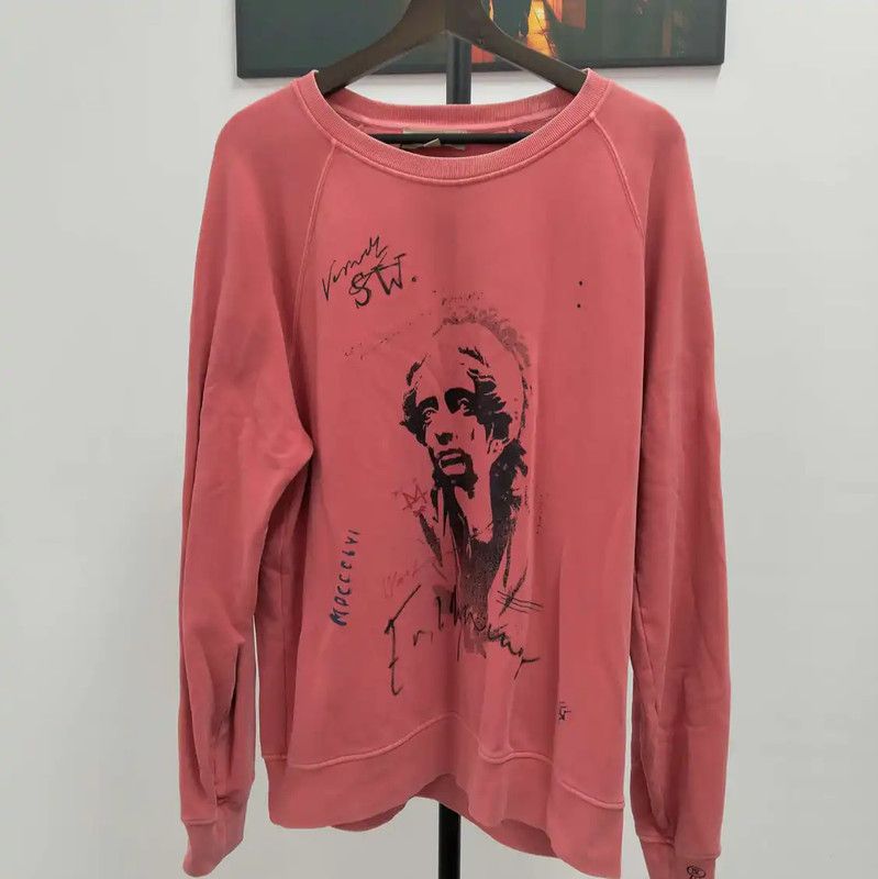 Burberry Burberry Men's Long Sleeve Sweatshirt in Brick Red Size US M / EU 48-50 / 2 - 1 Thumbnail
