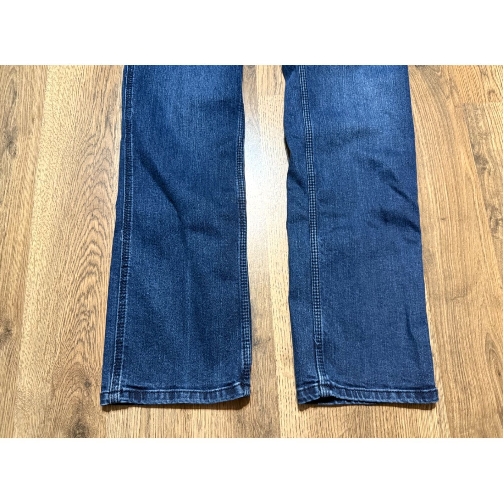 Vintage Ridgecut Jeans Women's 6 Blue Denim Straight Mid Rise Jeans Inseam 30 in Regular Rise Style Straight Size 28" / US 6 / IT 42 - 3 Thumbnail