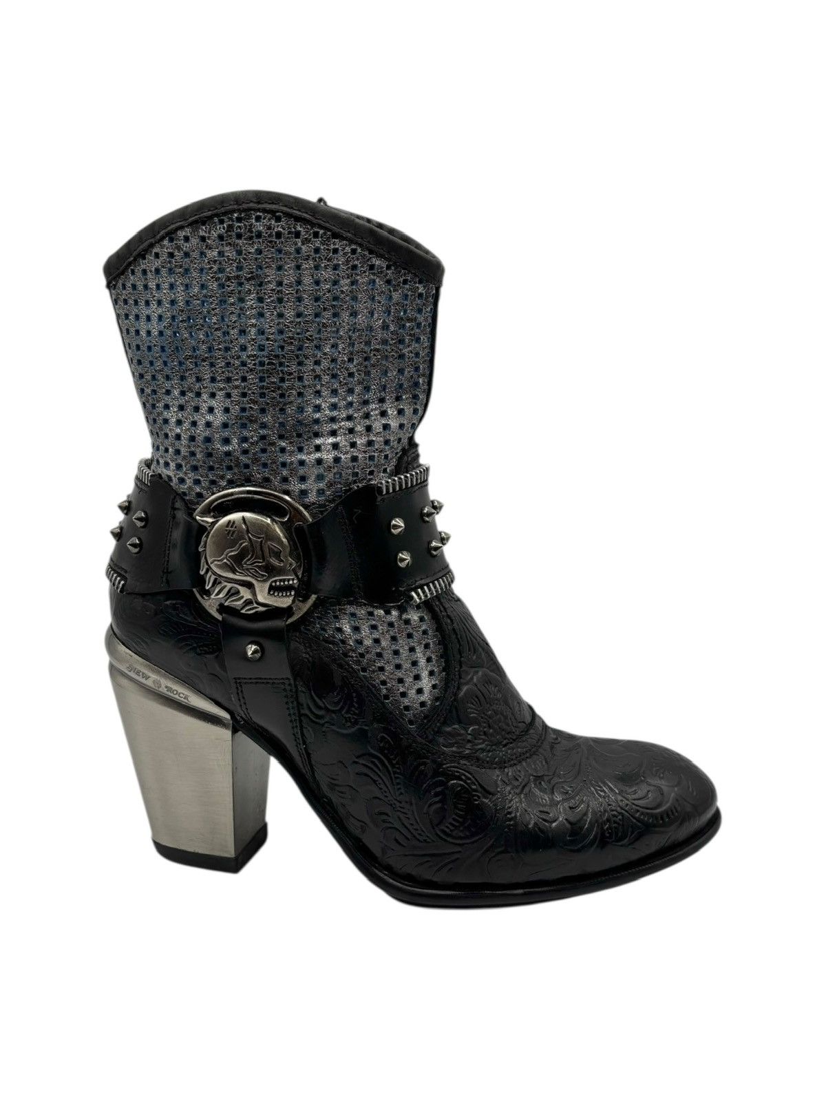 New Rock Vintage New Rock round-toe heels Size 37 Size US 7 / IT 37 - 5 Thumbnail