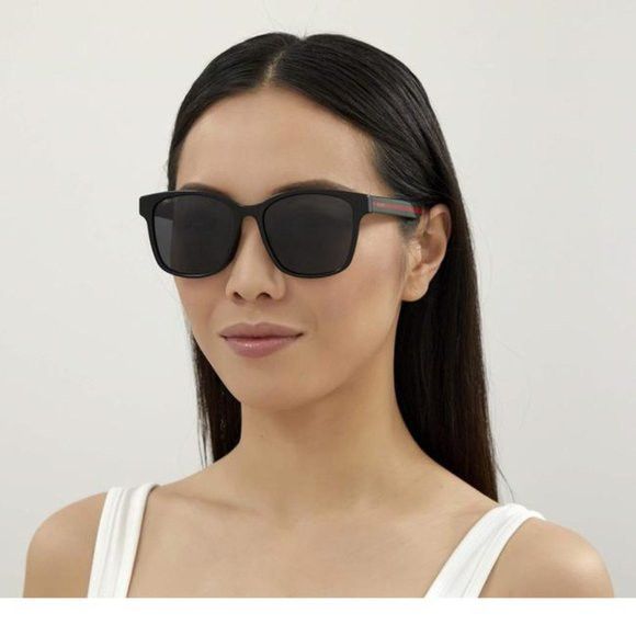 Gucci NEW GUCCI GG0417SK 001 Black Grey Gradient Square Sunglasses Size ONE SIZE - 12 Thumbnail