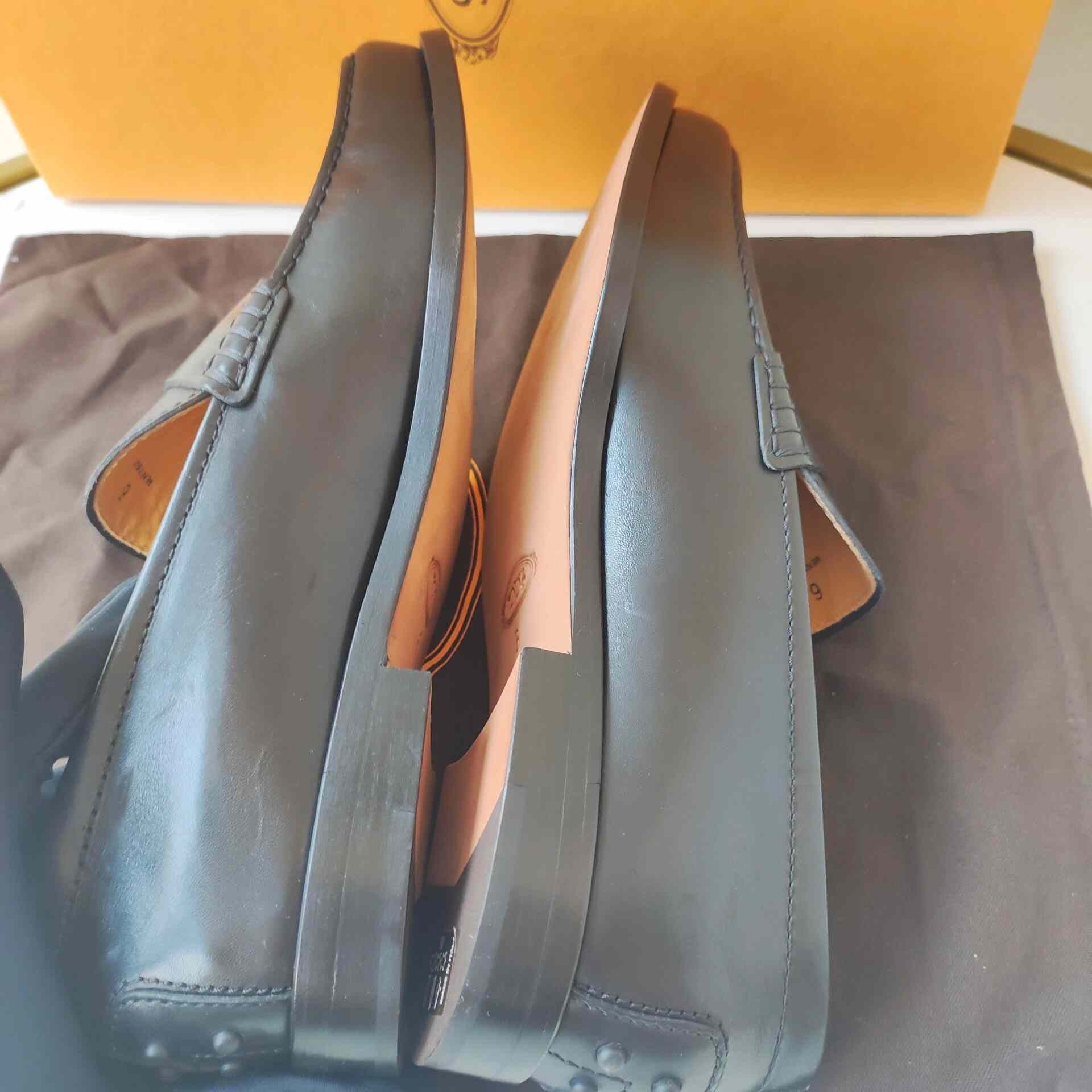 Tod's Tod's Leather Penny Loafers Black Size US 7 / EU 40 - 4 Thumbnail