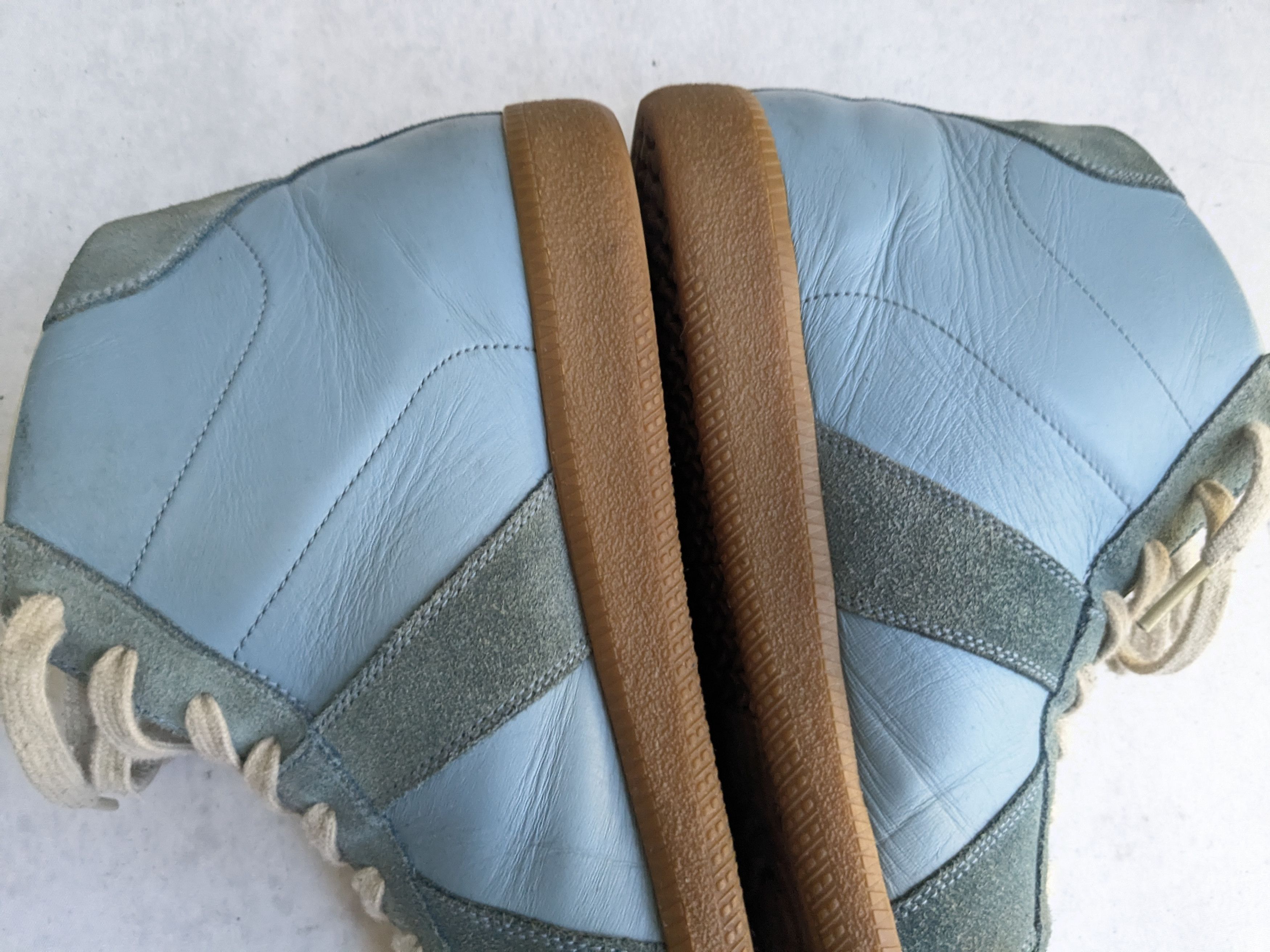 Maison Margiela Maison Margiela Replica GAT Blue 11 44 High Tops Gum Size US 11 / EU 44 - 16 Thumbnail