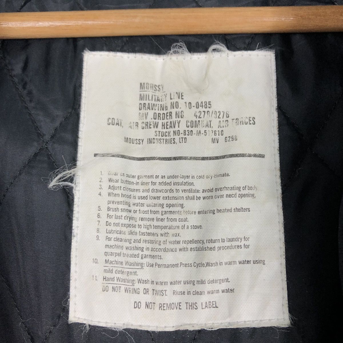 Japanese Brand Vintage Parka Jacket Moussy Military Design Mink Fur Hoodie Size US M / EU 48-50 / 2 - 19 Thumbnail