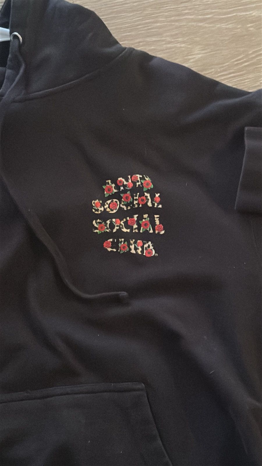 Anti Social Social Club Anti social club flower designed hoodie Size US M / EU 48-50 / 2 - 3 Thumbnail