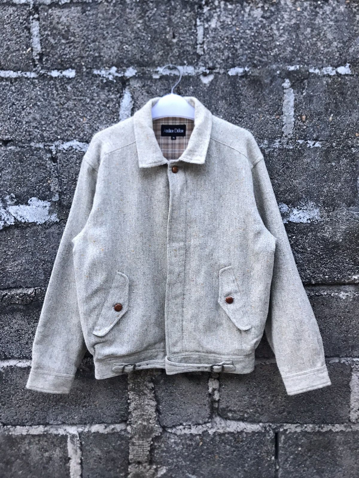 Japanese Brand ⚡️Vintage Nice Design Atelier Defor Bomber Jacket Size US M / EU 48-50 / 2 - 1 Thumbnail