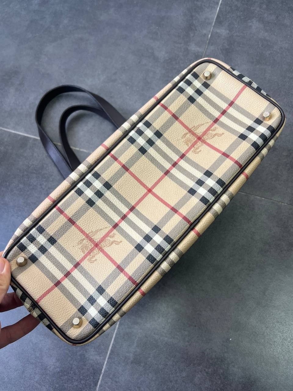 Burberry Burberry Haymarket nova check shoulder bag Size ONE SIZE - 6 Thumbnail