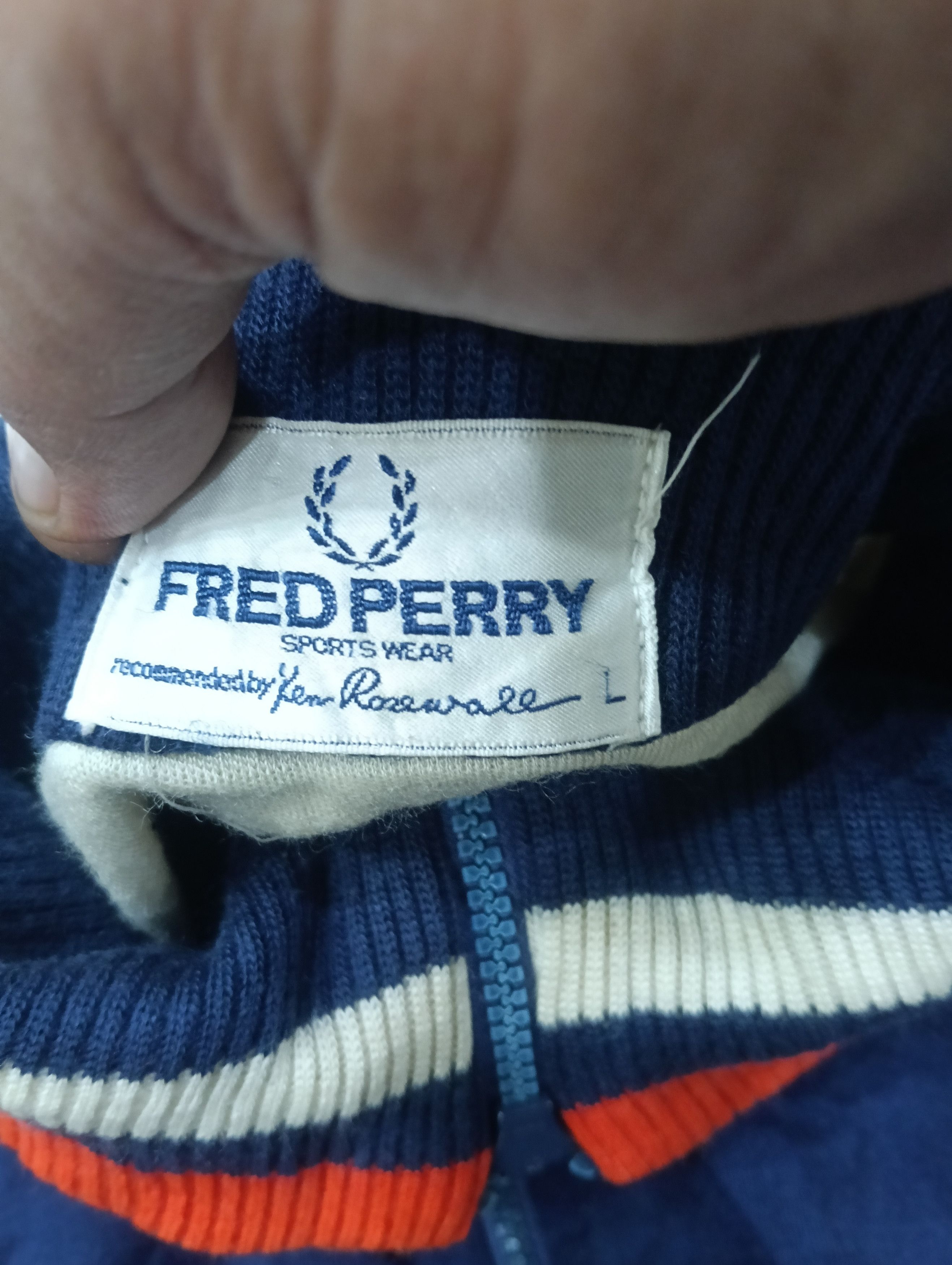 Fred Perry Vintage 80s Fred Perry Like Tracktop Size US L / EU 52-54 / 3 - 5 Thumbnail