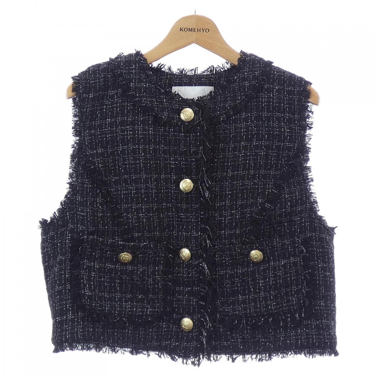 Other Other Cadune Vest Textile Tops 74146131 DUTY FREE for USA Size ONE SIZE - 1 Thumbnail