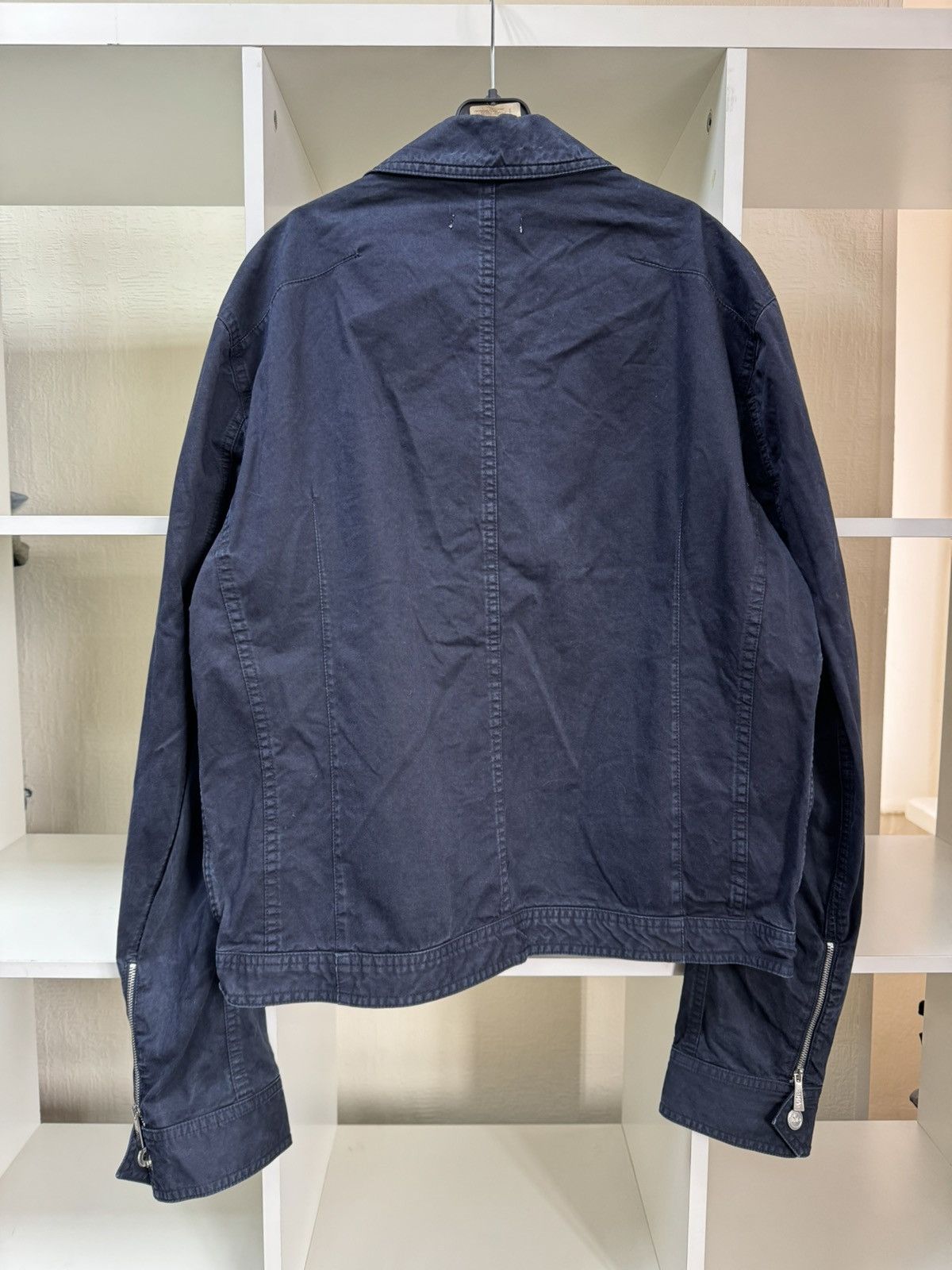 Versace Versace 00s Vintage Jeans Couture Stoned Cotton Jacket Size US L / EU 52-54 / 3 - 2 Thumbnail