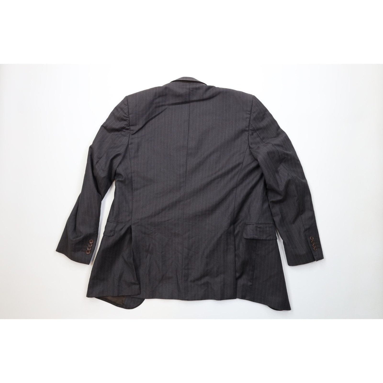 Ermenegildo Zegna Ermenegildo Zegna Traveller Wool Silk Striped 2 Piece Suit Size 40R - 8 Thumbnail