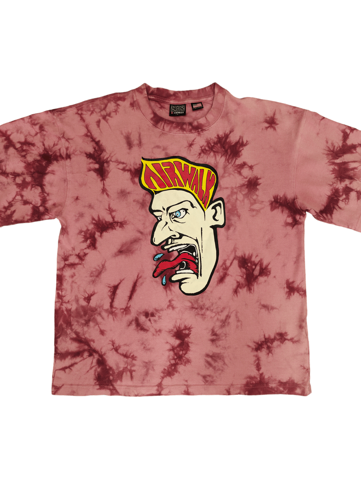 Airwalk Vintage Airwalk Punk Head Tie Dye Oversize T-Shirt Jnco Size US M / EU 48-50 / 2 - 2 Thumbnail
