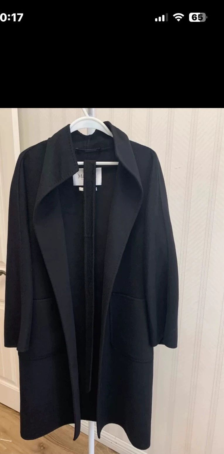 Max Mara Max Mara Coat lilia, classic black Size S / US 4 / IT 40 - 2 Thumbnail