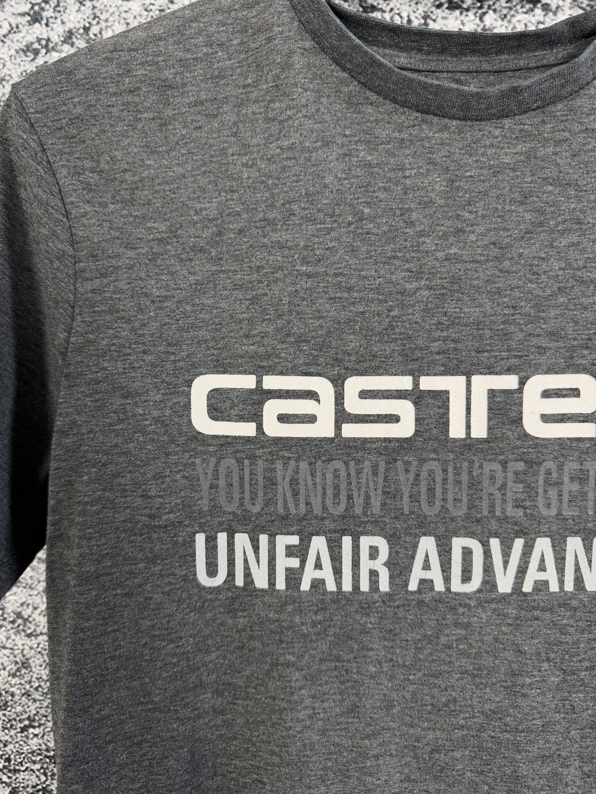 Rapha Castelli Cycling T-Shirt Unfair Advantage Bike Shirt Size XS Size US XS / EU 42 / 0 - 8 Thumbnail