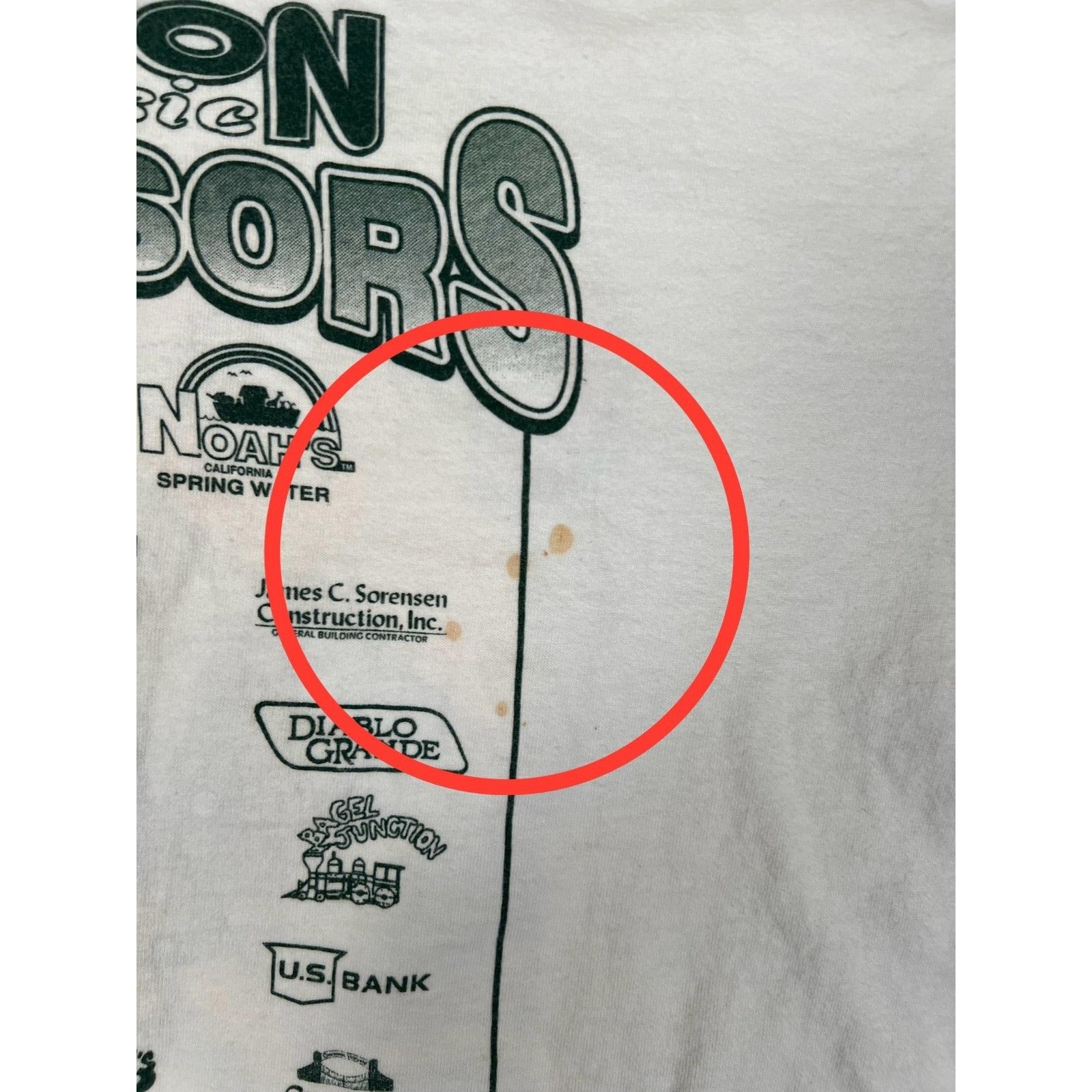 Fruit Of The Loom Vintage Canyon Classic Century 97 T-Shirt Mens Large White B Size US L / EU 52-54 / 3 - 10 Thumbnail