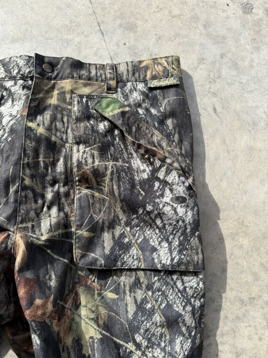 Realtree Vintage Real Tree Cargo Camo Pants Sweats Size US 34 / EU 50 - 4 Thumbnail